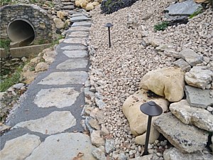 Creekstone Steps & Water Erosion